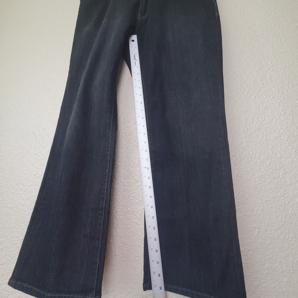 34 Heritage - Size 38/30 Relaxed Straight Black Jeans - Picture 5 of 13